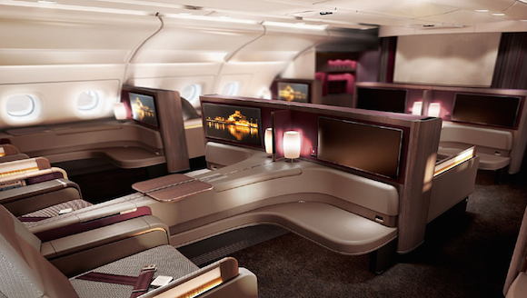 Qatar Airways 777 300er Business Class