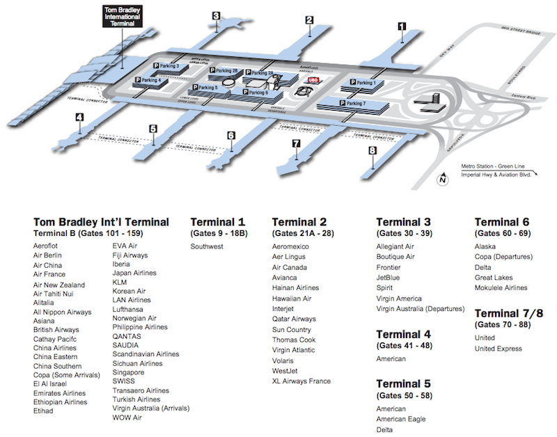 Lax Terminal Map 2024 Calendar 2024