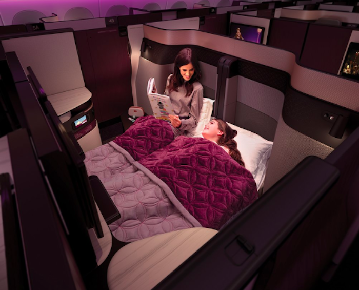 Î‘Ï€Î¿Ï„Î­Î»ÎµÏƒÎ¼Î± ÎµÎ¹ÎºÏŒÎ½Î±Ï‚ Î³Î¹Î± Qatar Airways Brings Revolutionary Qsuite Business Class Seat to Chicago