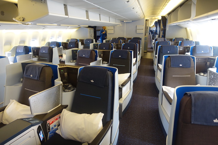 Image result for klm world business class 77w