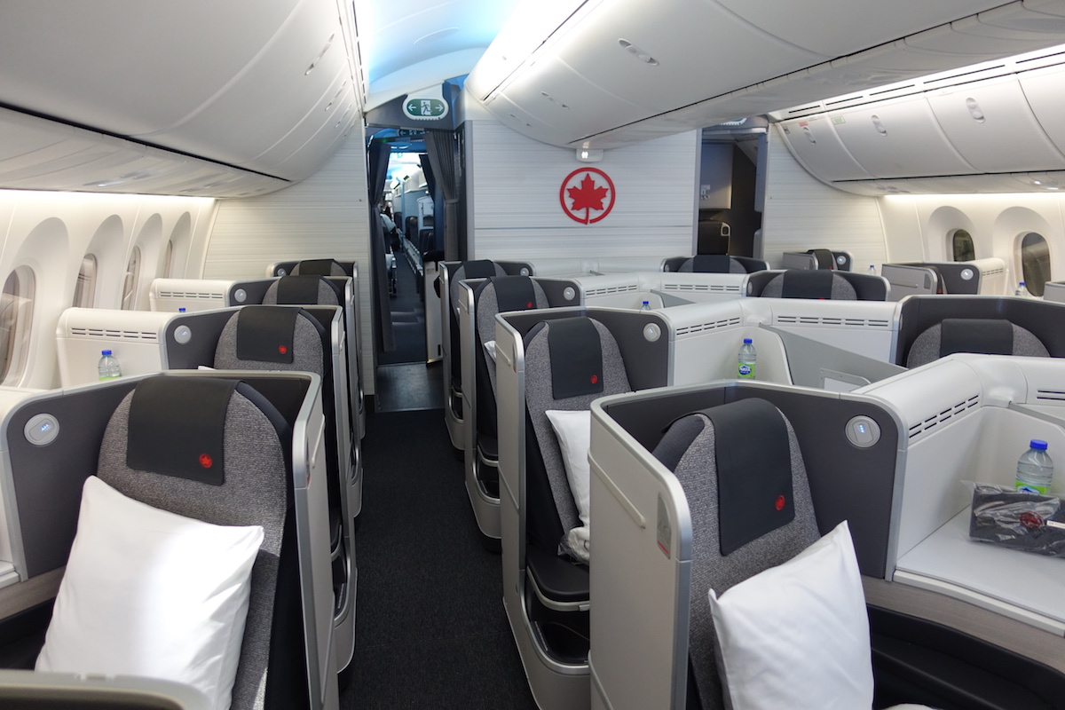 Air Canada Business Class New Signature Service on the Boeing 787 